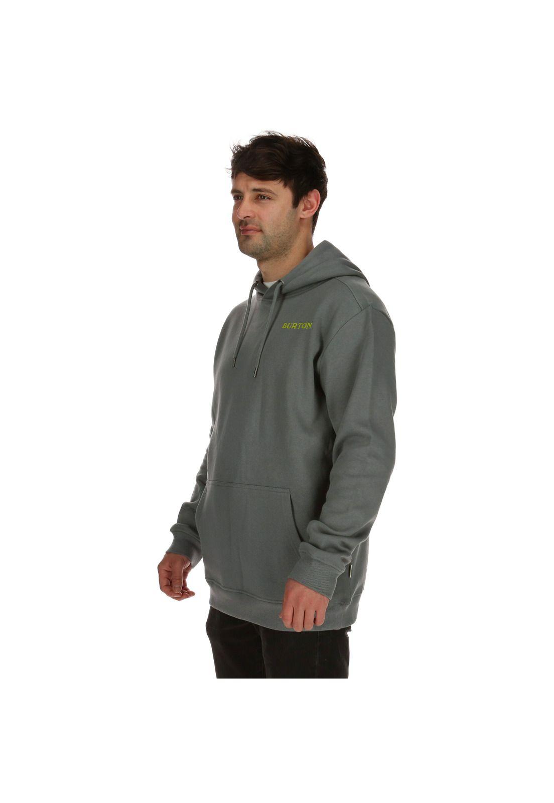 Poleron Masculino Shepas Gris Burton-1