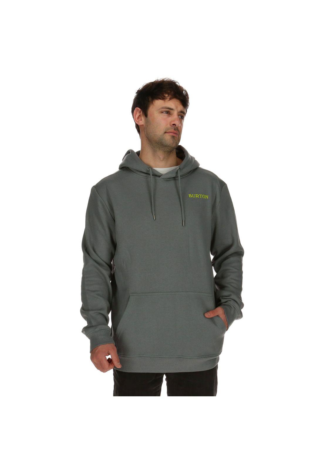 Poleron Masculino Shepas Gris Burton-2