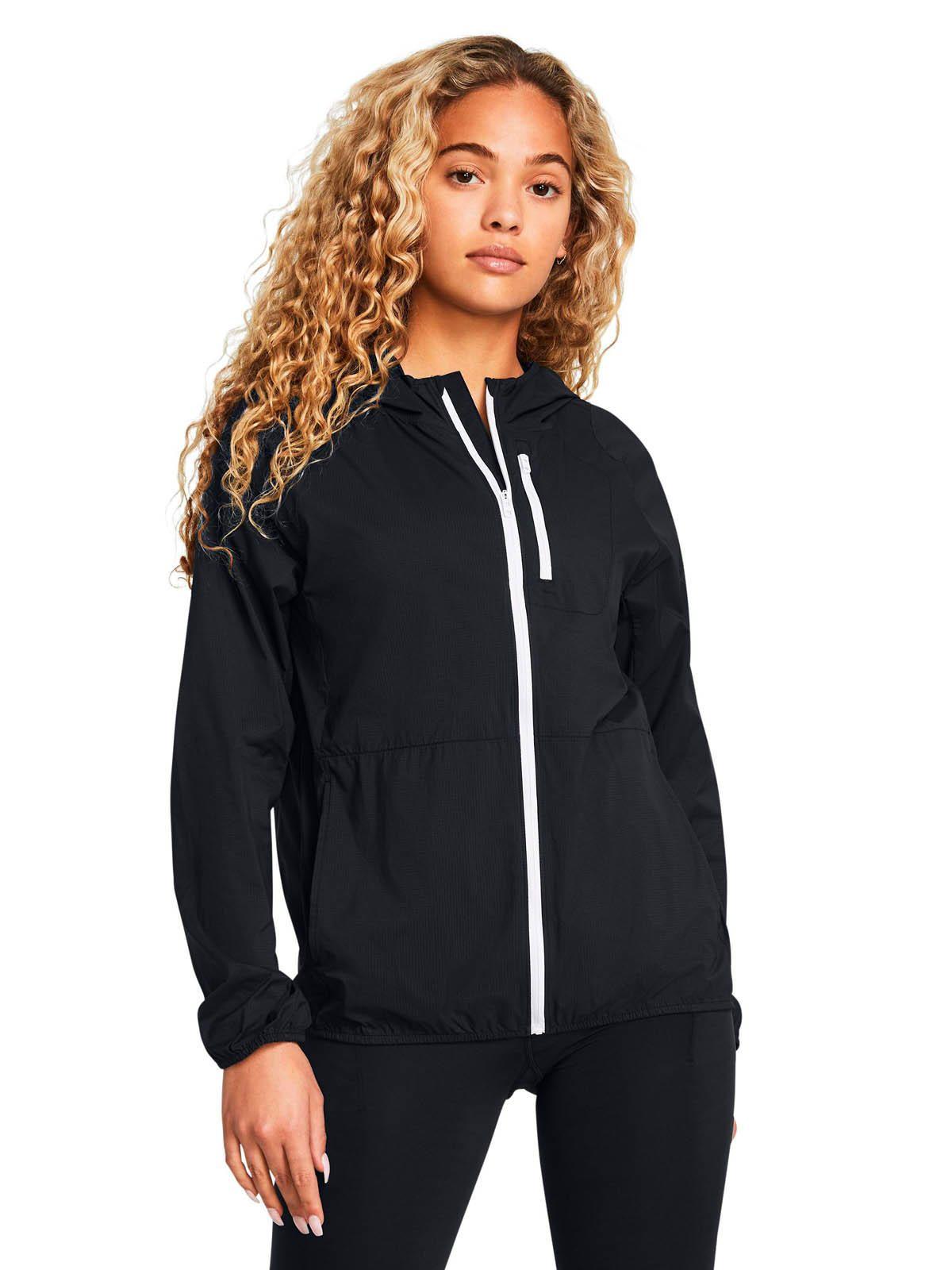 Chaqueta Running Mujer Launch Elite LW Negro -3