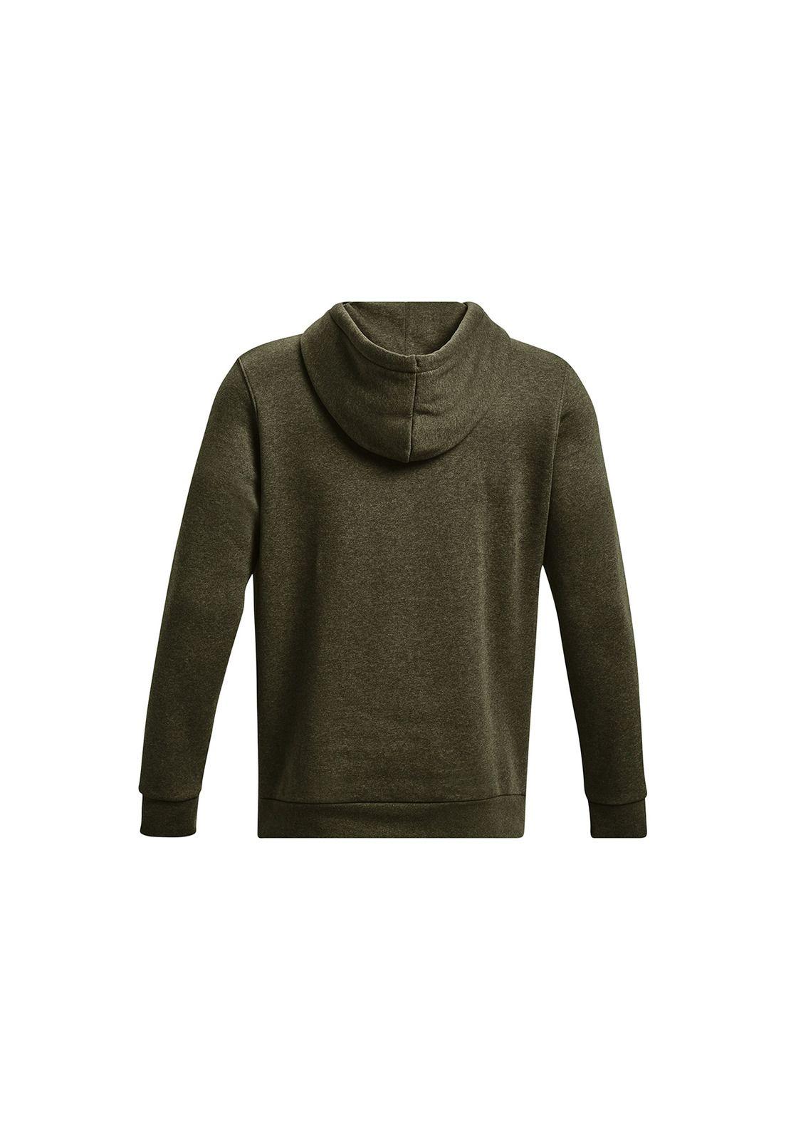 Polerón UA Essential Verde para hombre-1