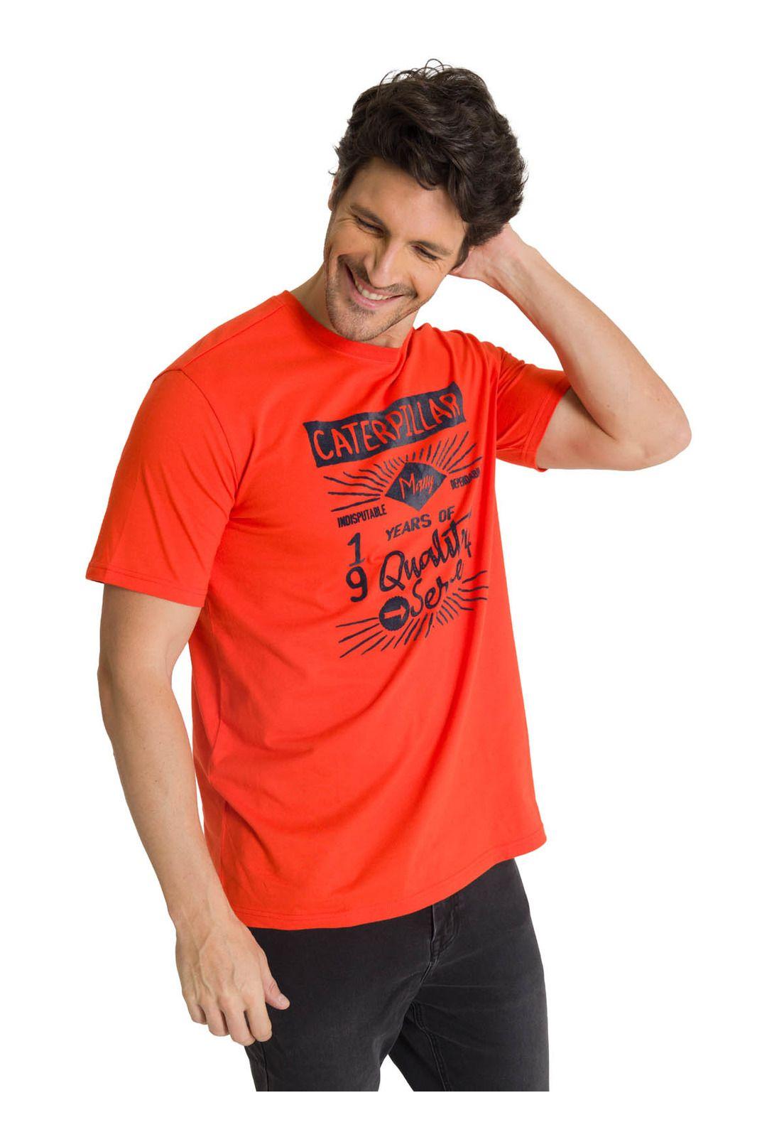 Polera Manga Corta Hombre Heritage 1904 Rojo-1