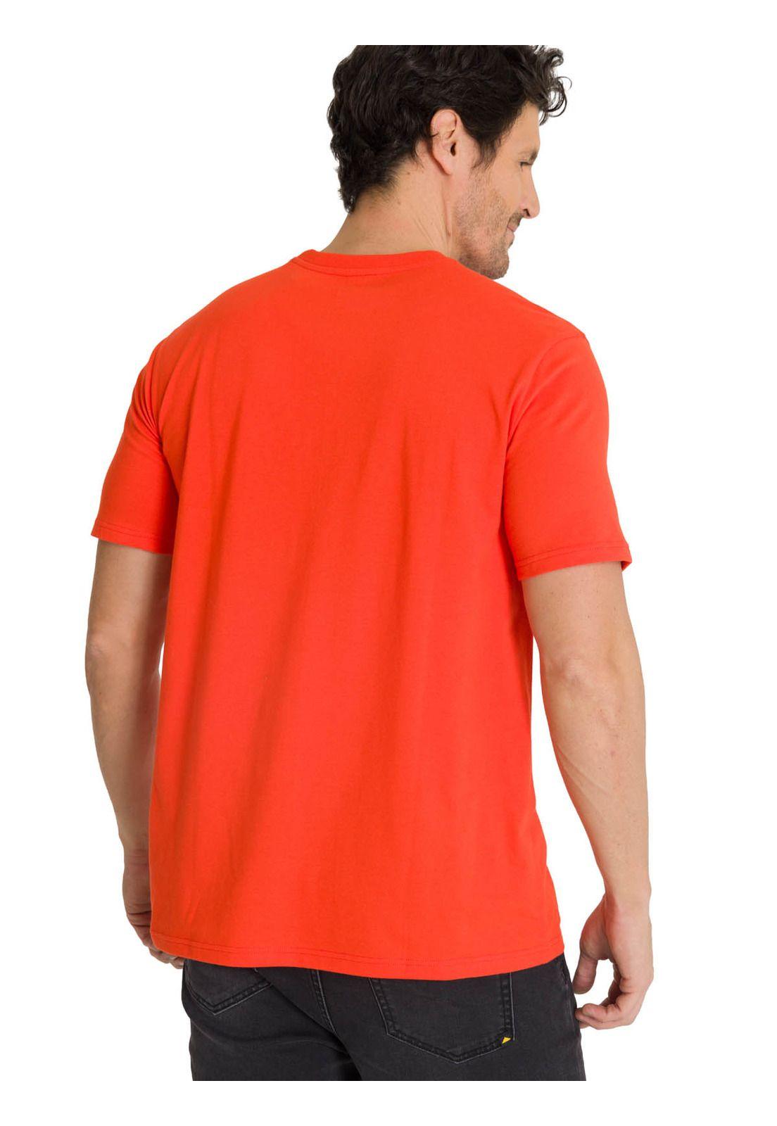 Polera Manga Corta Hombre Heritage 1904 Rojo-3