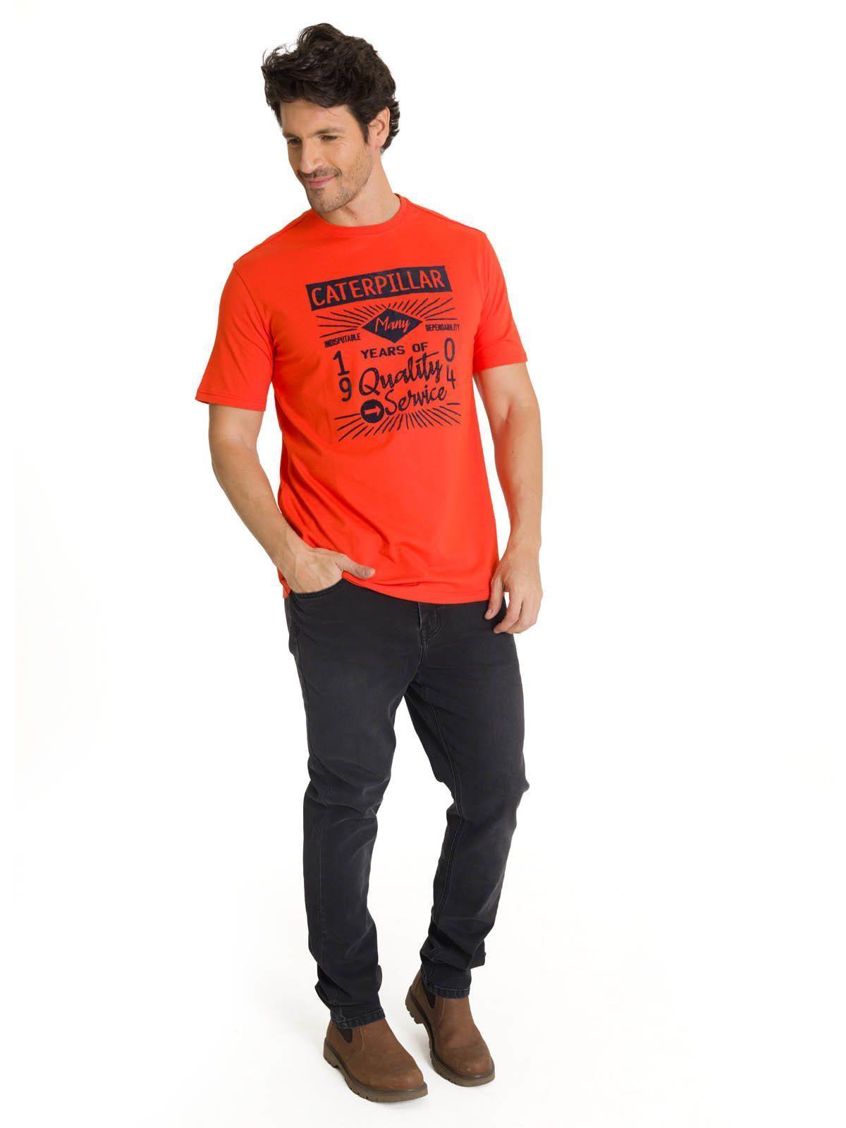 Polera Manga Corta Hombre Heritage 1904 Rojo-5