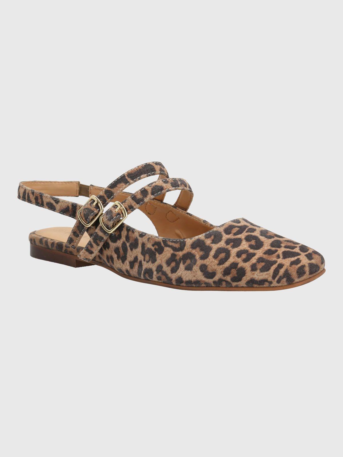 Ballerina Cuero Mujer Clementine Beige-0