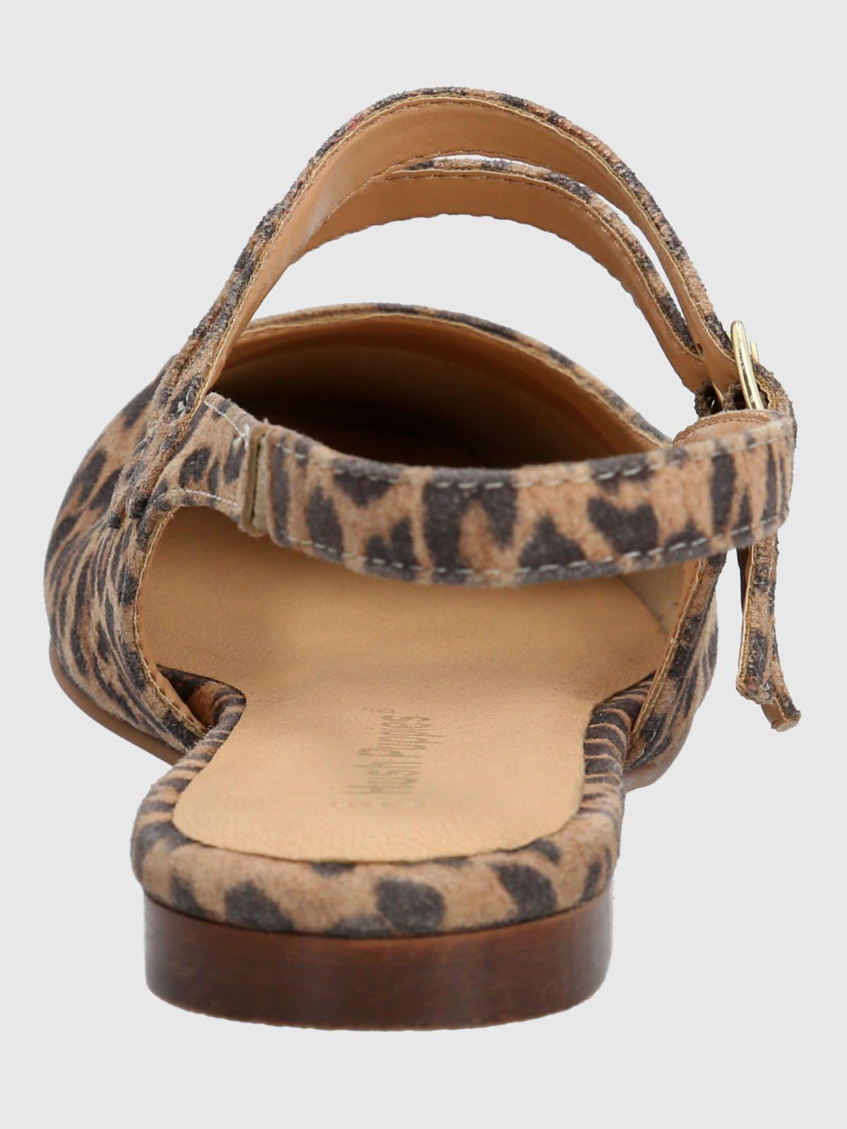 Ballerina Cuero Mujer Clementine Beige-6