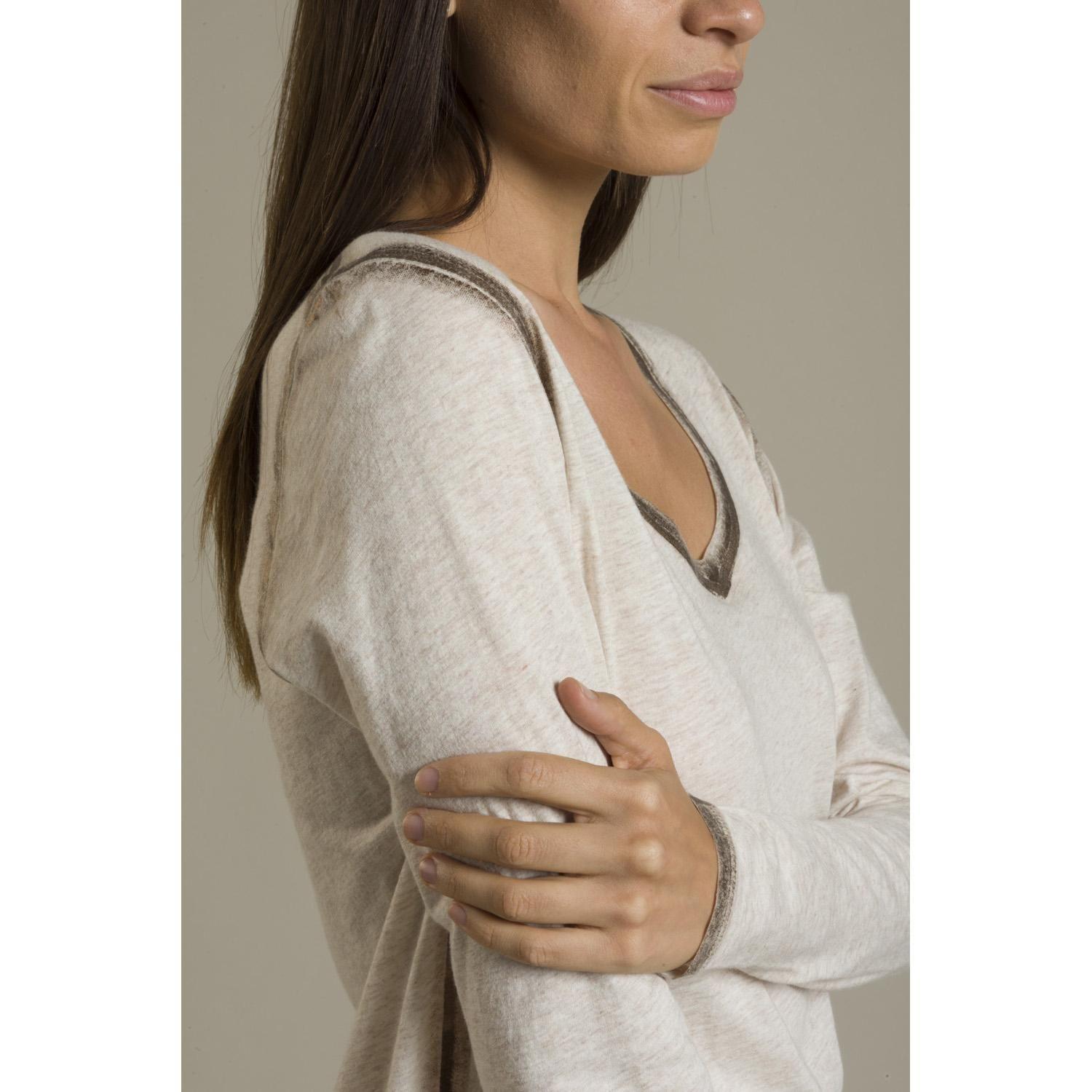 Polera Poppy Crema Rockford-4