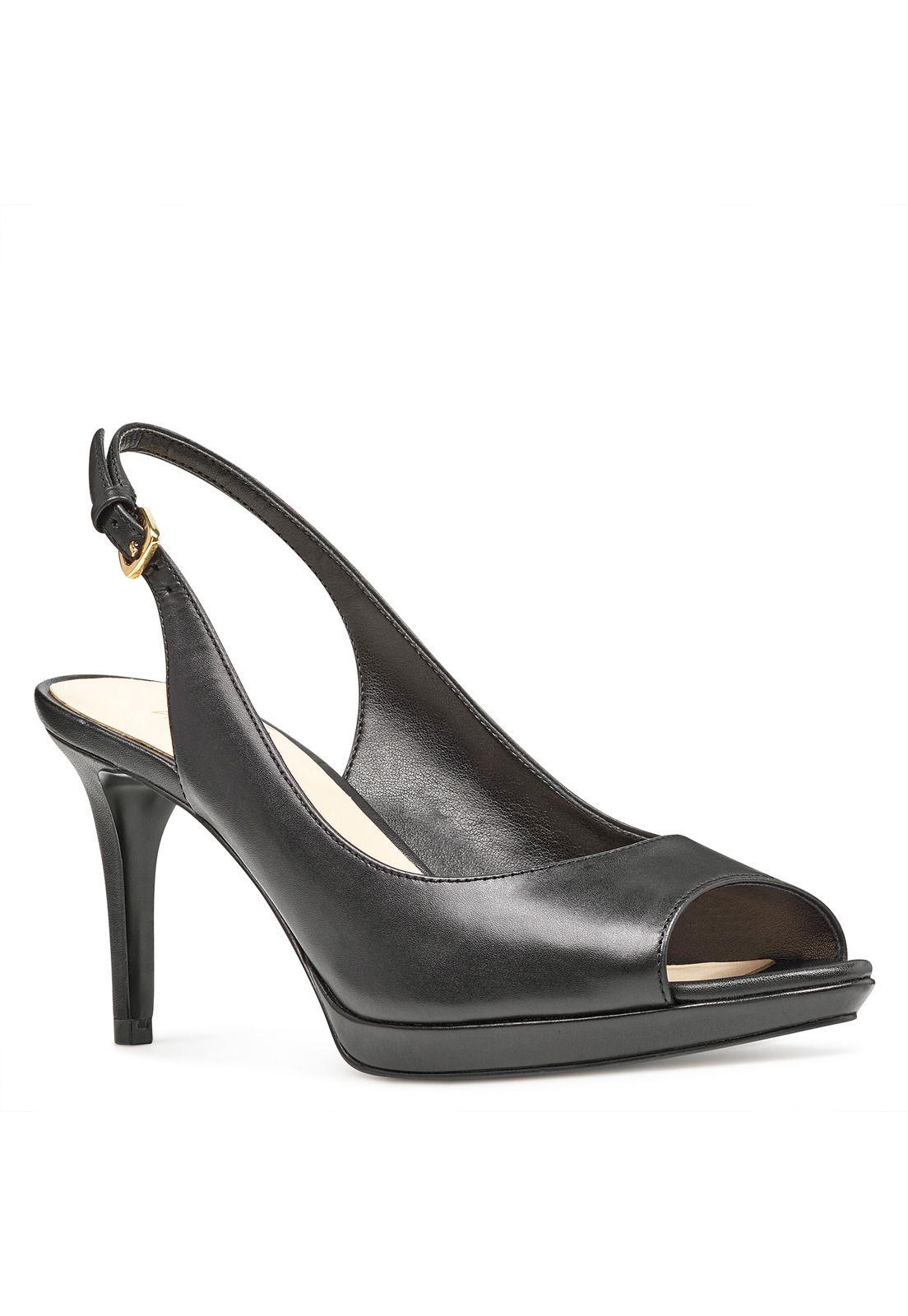 Zapato Cuero Gabrielle Negro Mujer-1