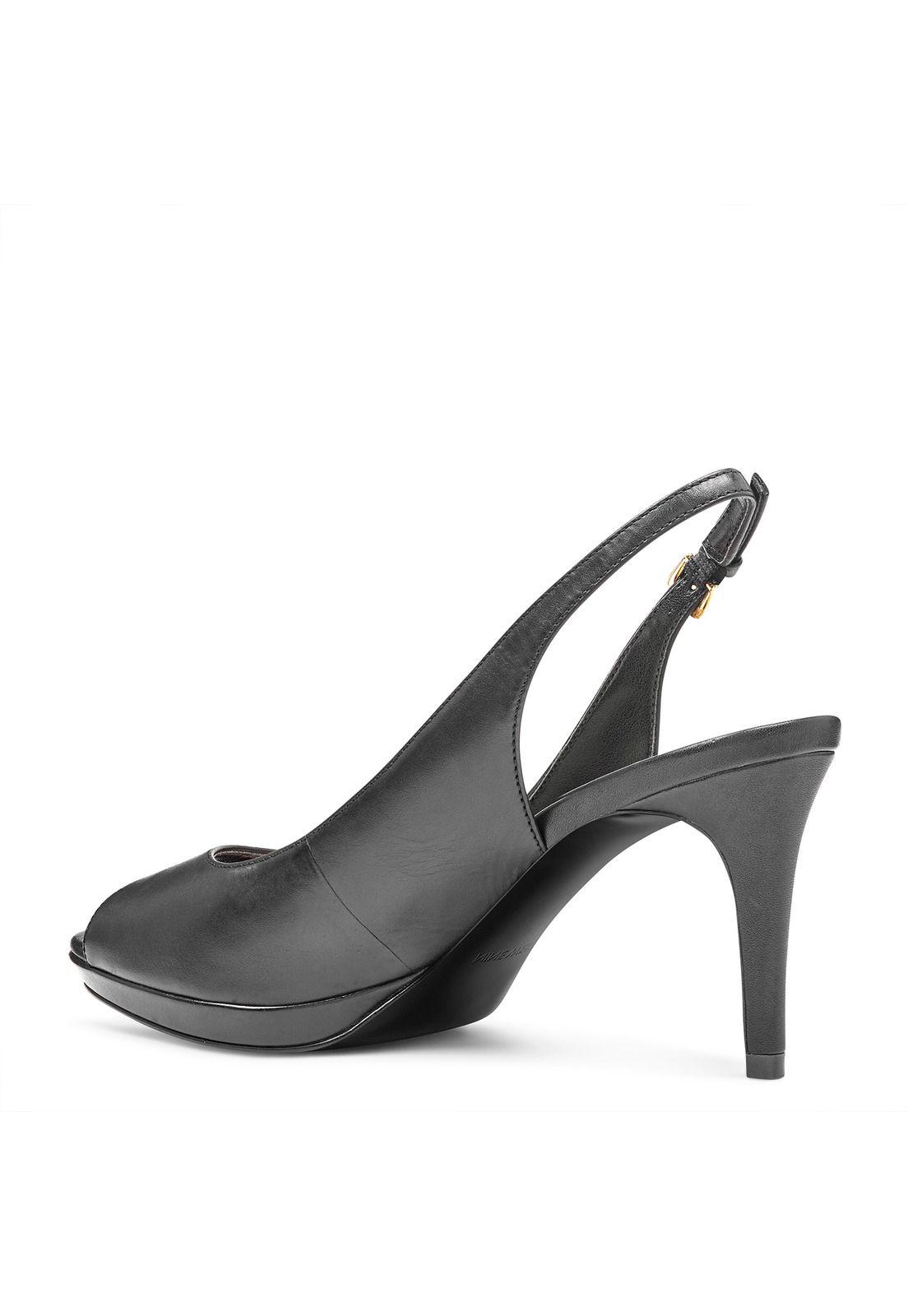 Zapato Cuero Gabrielle Negro Mujer-4