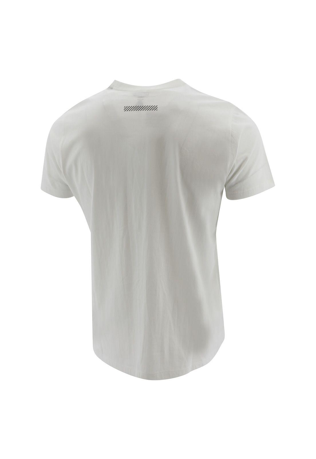 Polera M/C Hombre Work Area Tee Blanco-1