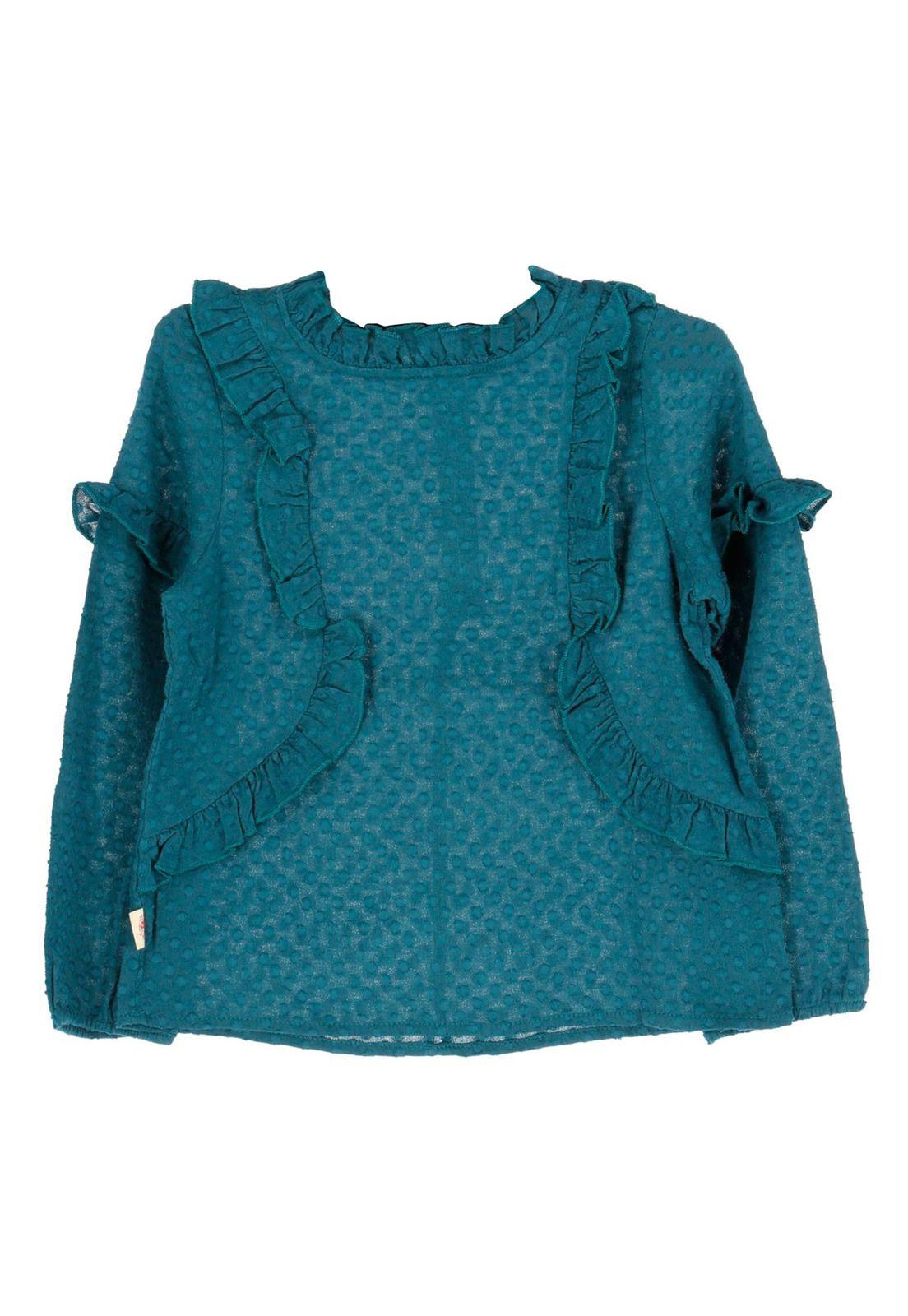 Blusa Algodon Dublin Blue Coral-0