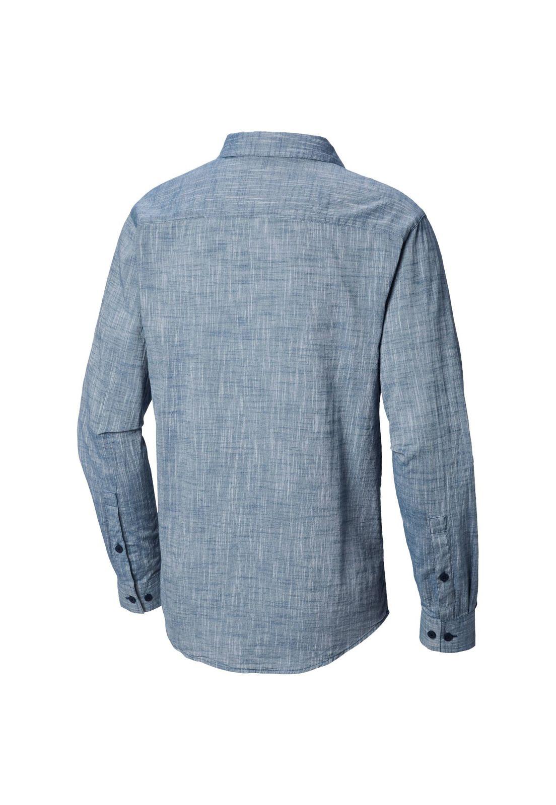 Camisa M/L Under Exposure™ Long Sleeve Shirt Azul-1