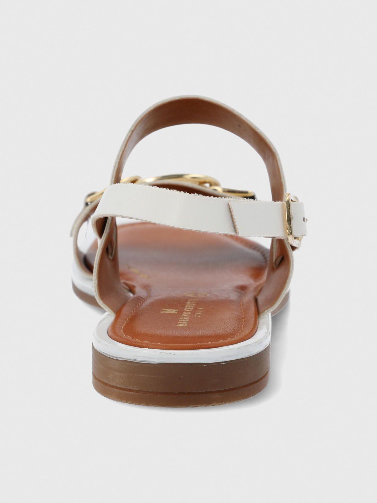 Sandalia Cerutti Mujer Midia Blanca-7