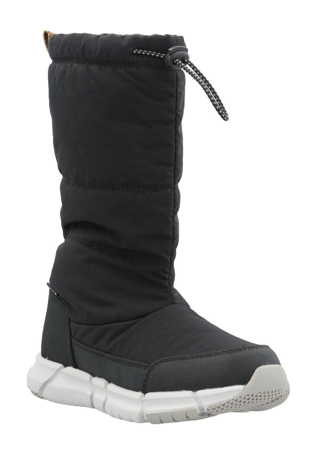 Bota Cuero Burford Niño Negro-0