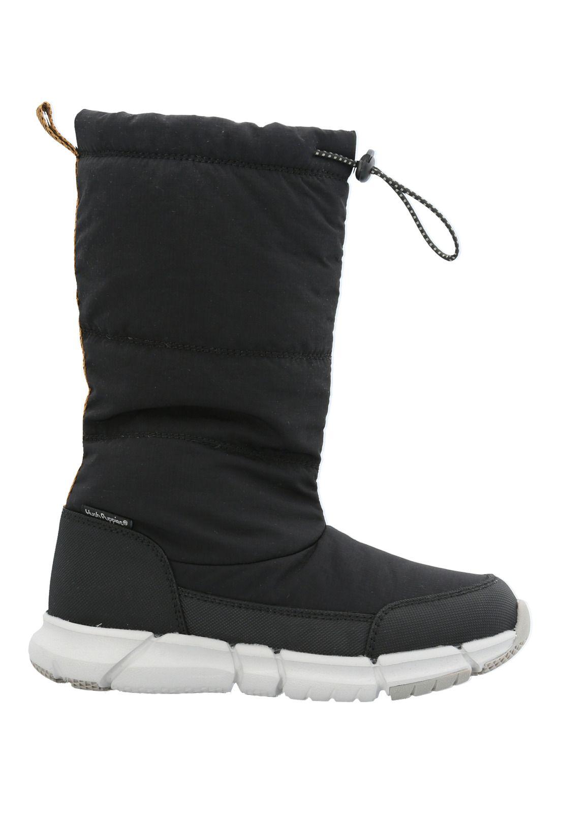 Bota Cuero Burford Niño Negro-1