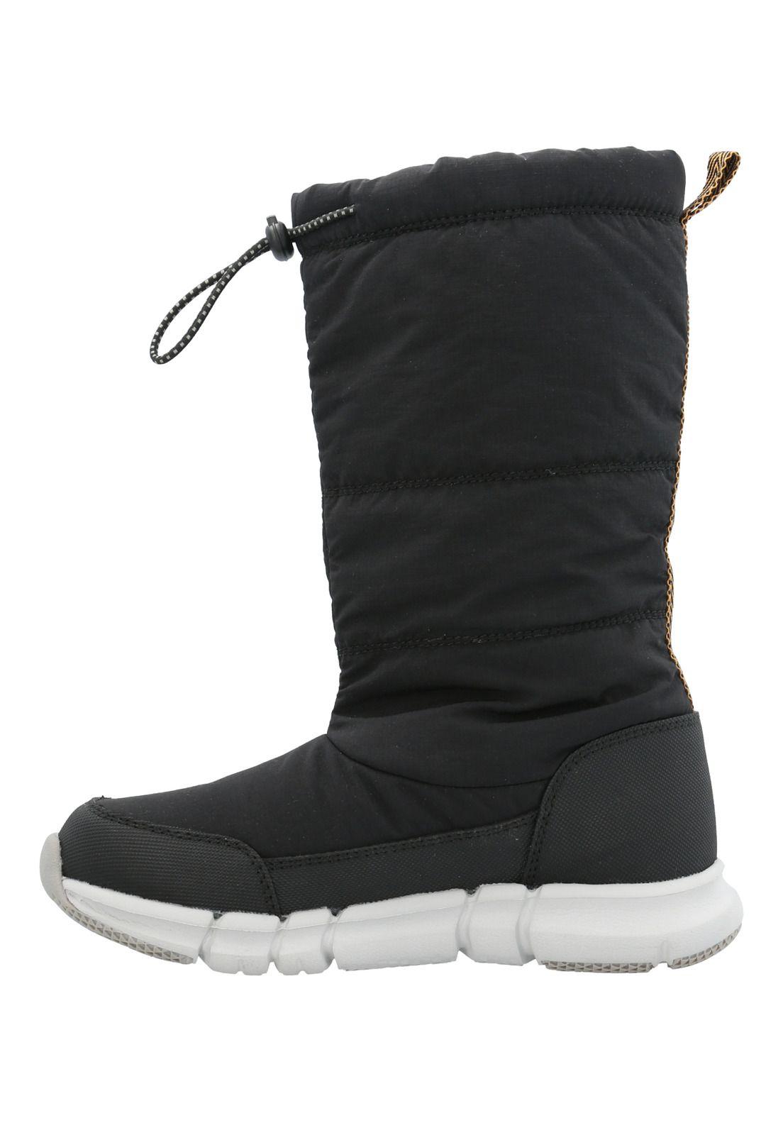 Bota Cuero Burford Niño Negro-5