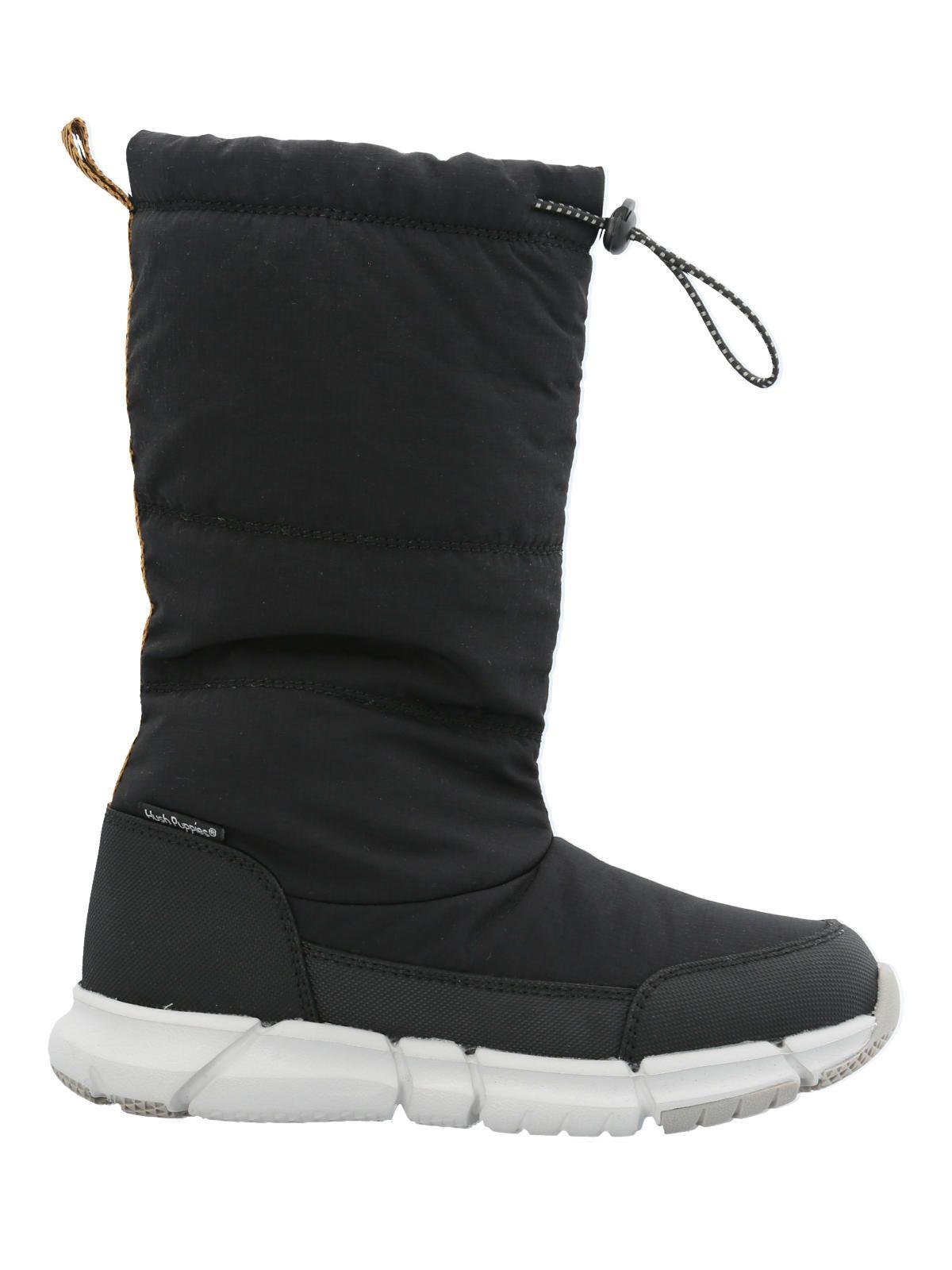 Bota Cuero Burford Niño Negro-1