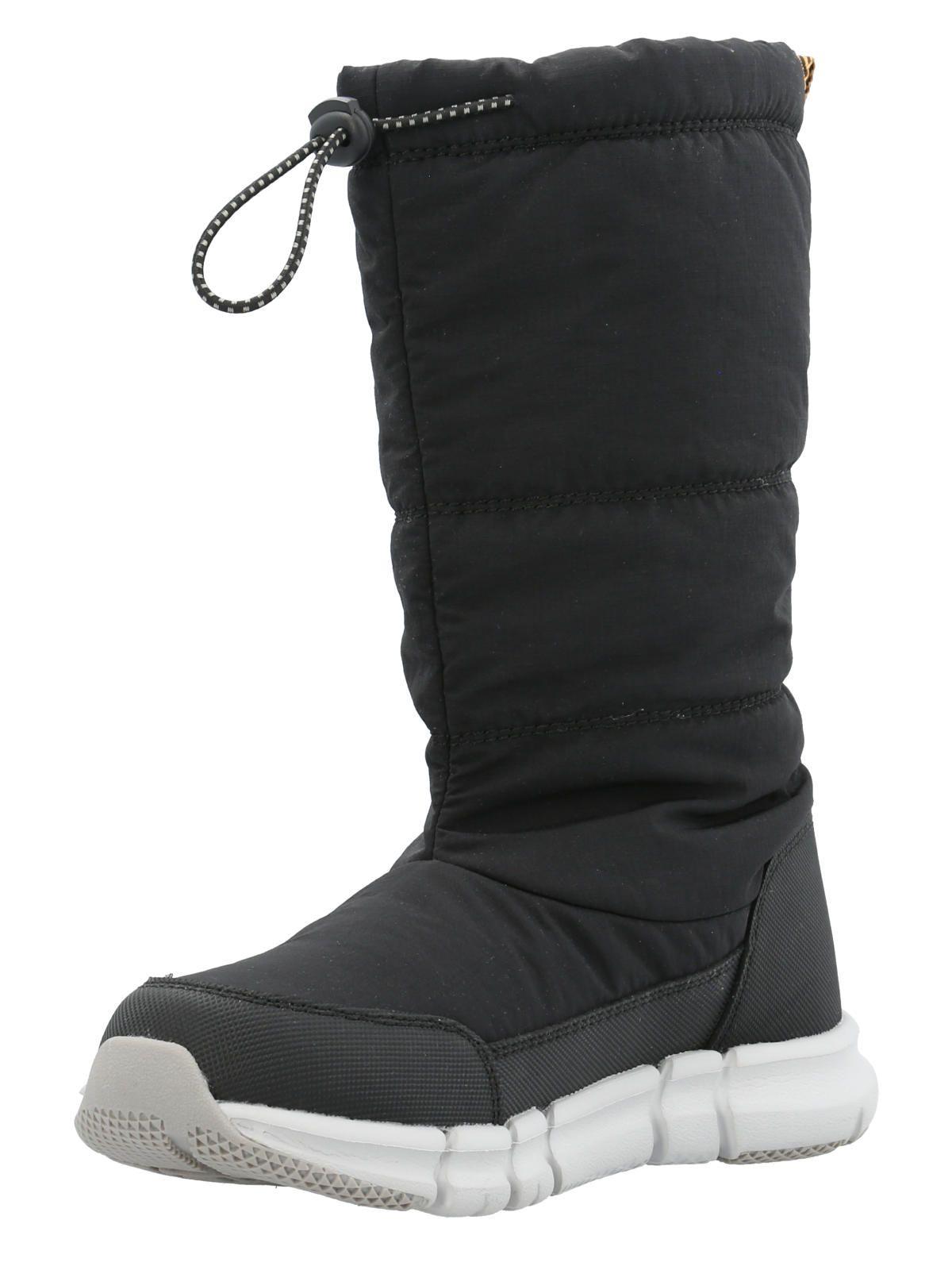Bota Cuero Burford Niño Negro-4
