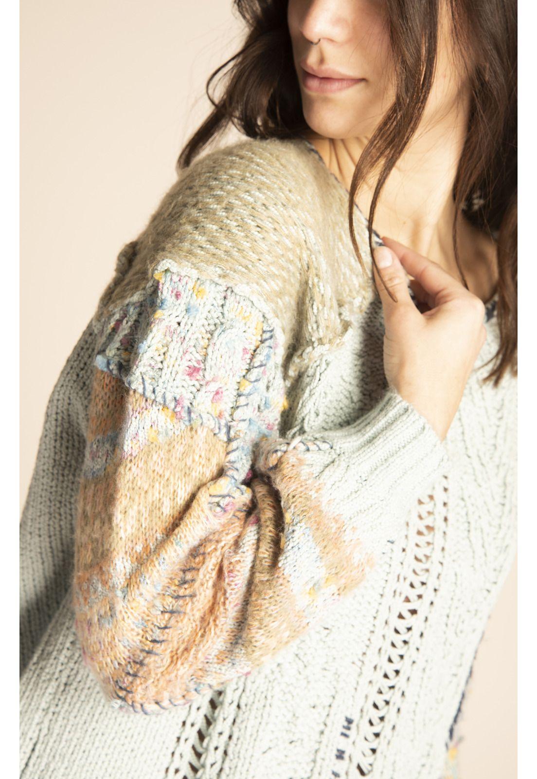 Polerón Mujer Zaira Café-3