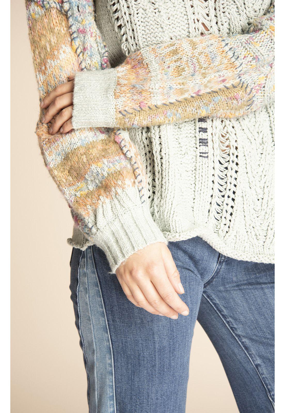 Polerón Mujer Zaira Café-4