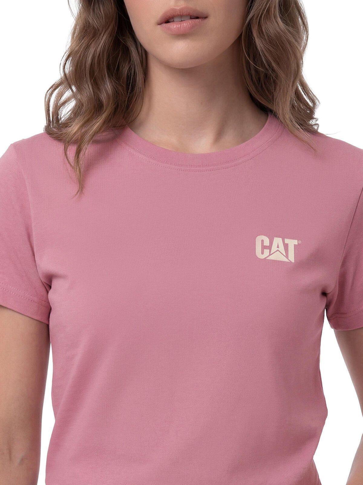 Polera Manga Corta Mujer Logo Rosa-4