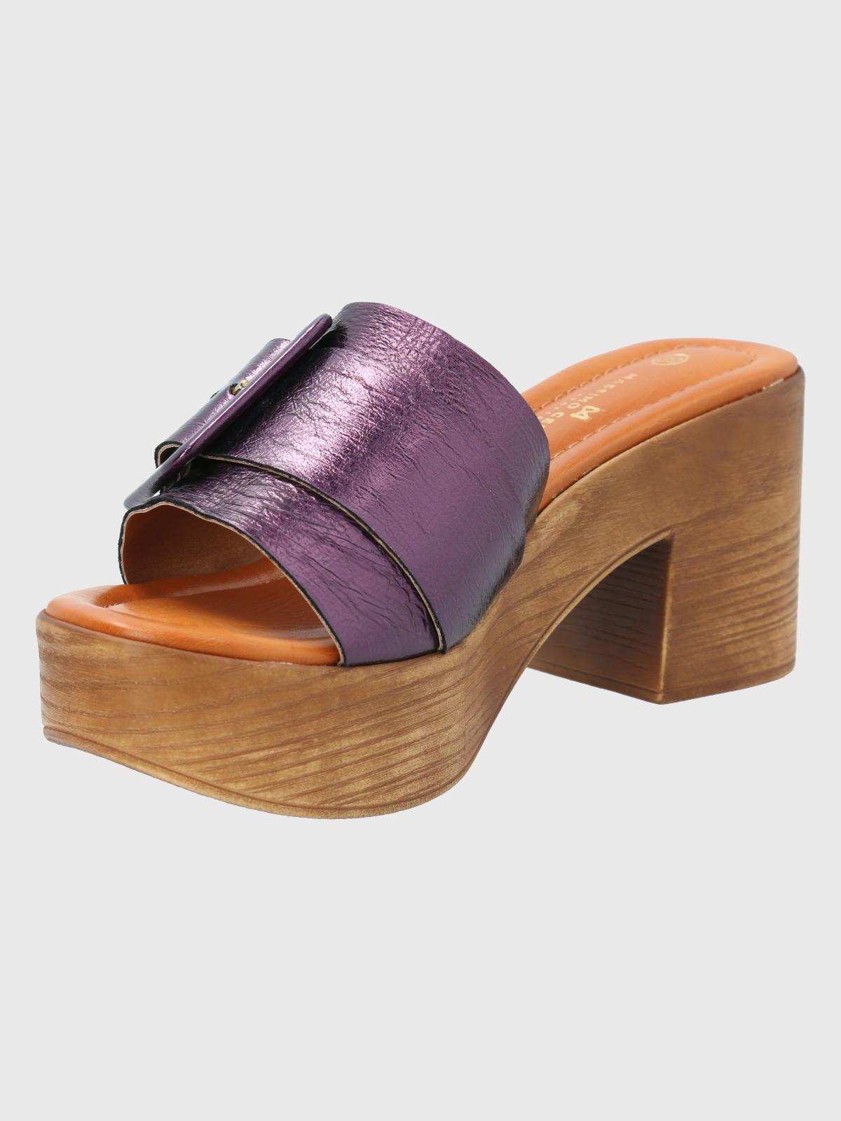 Sandalia Morado Mujer Donnias -3