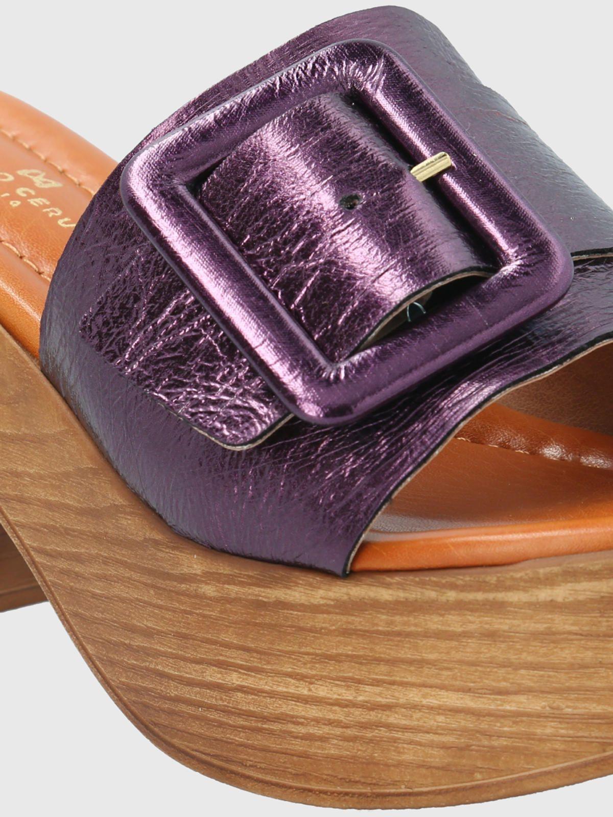 Sandalia Morado Mujer Donnias -6