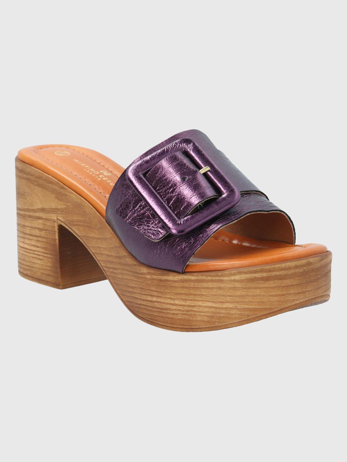 Sandalia Morado Mujer Donnias -0