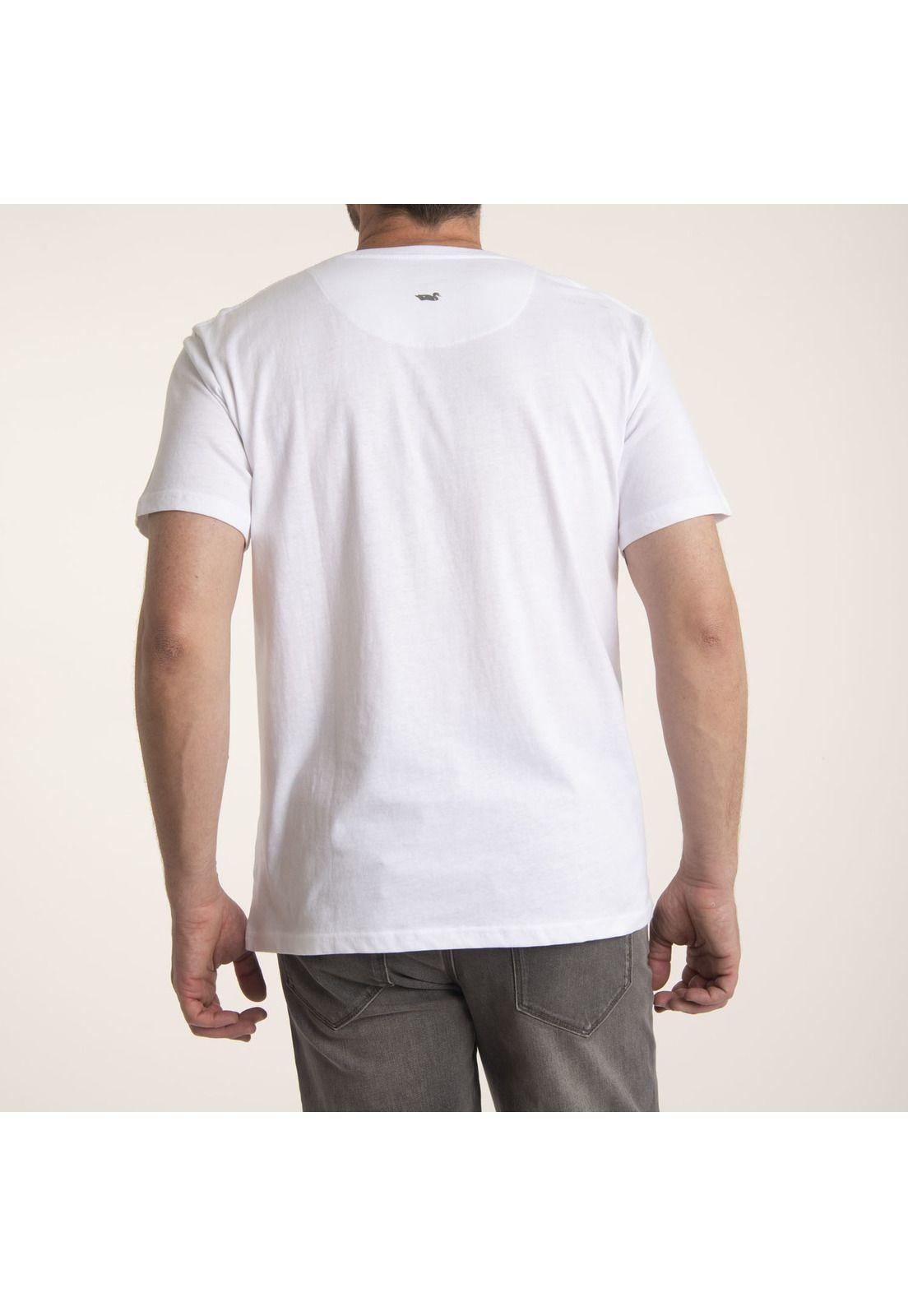 Polera Hombre Algodón Organic Blanco-2