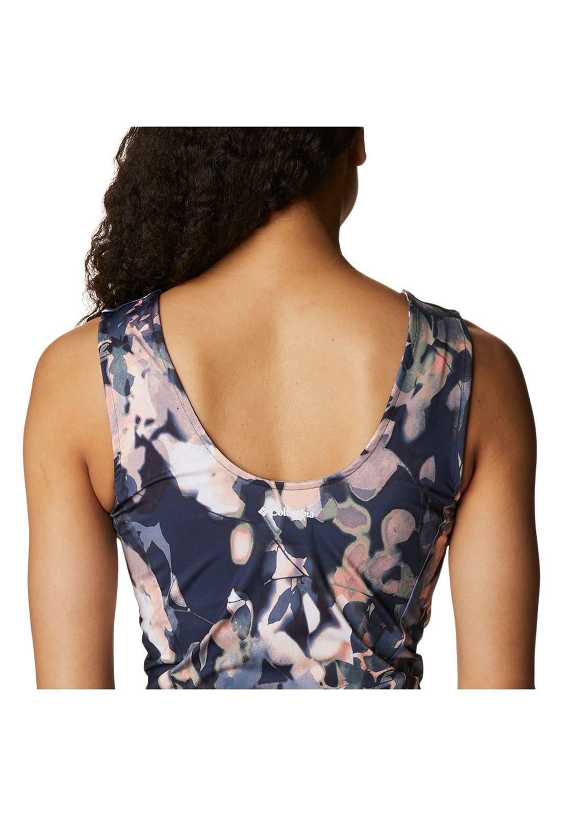Top Boundless Trek Tank Gris Azulado Mujer-5