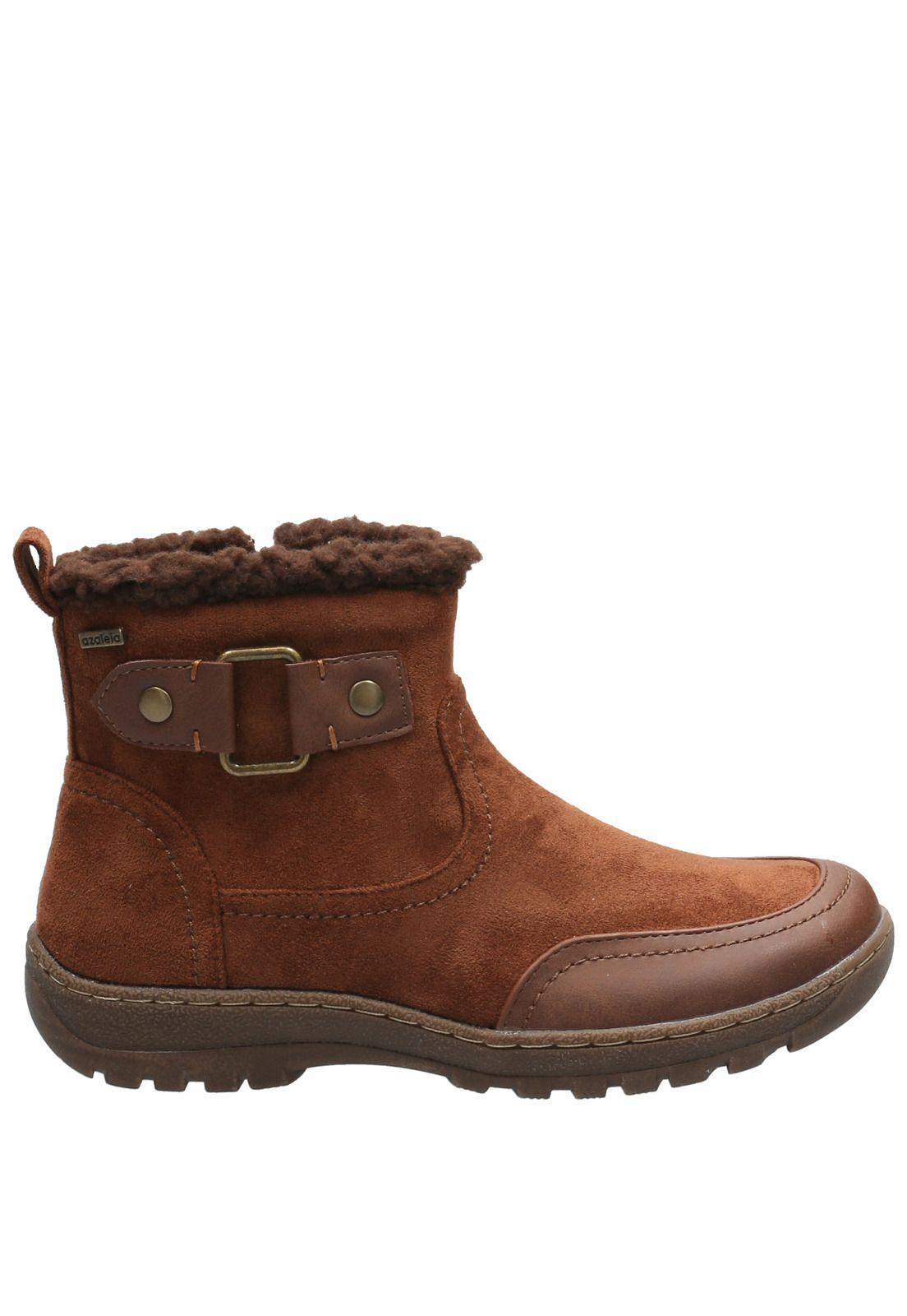 Botín Mujer Sole Café-1