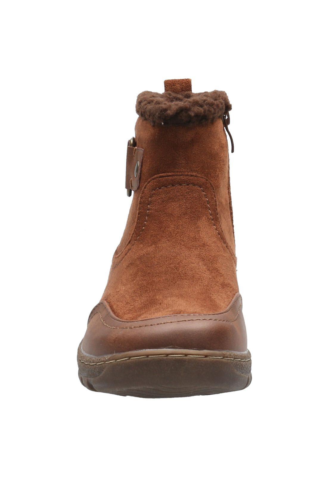 Botín Mujer Sole Café-2