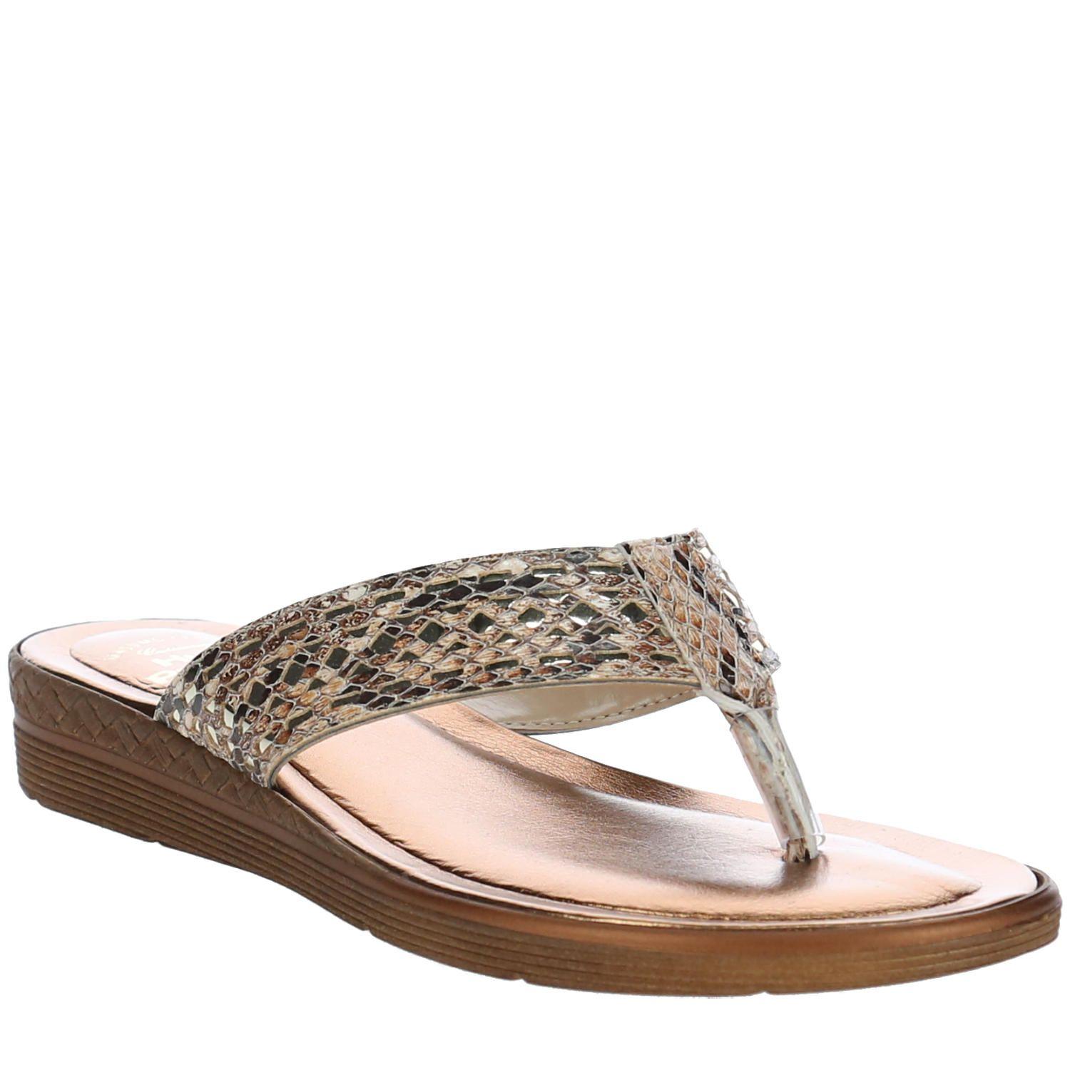 Sandalia Mujer Puglia Beige-0