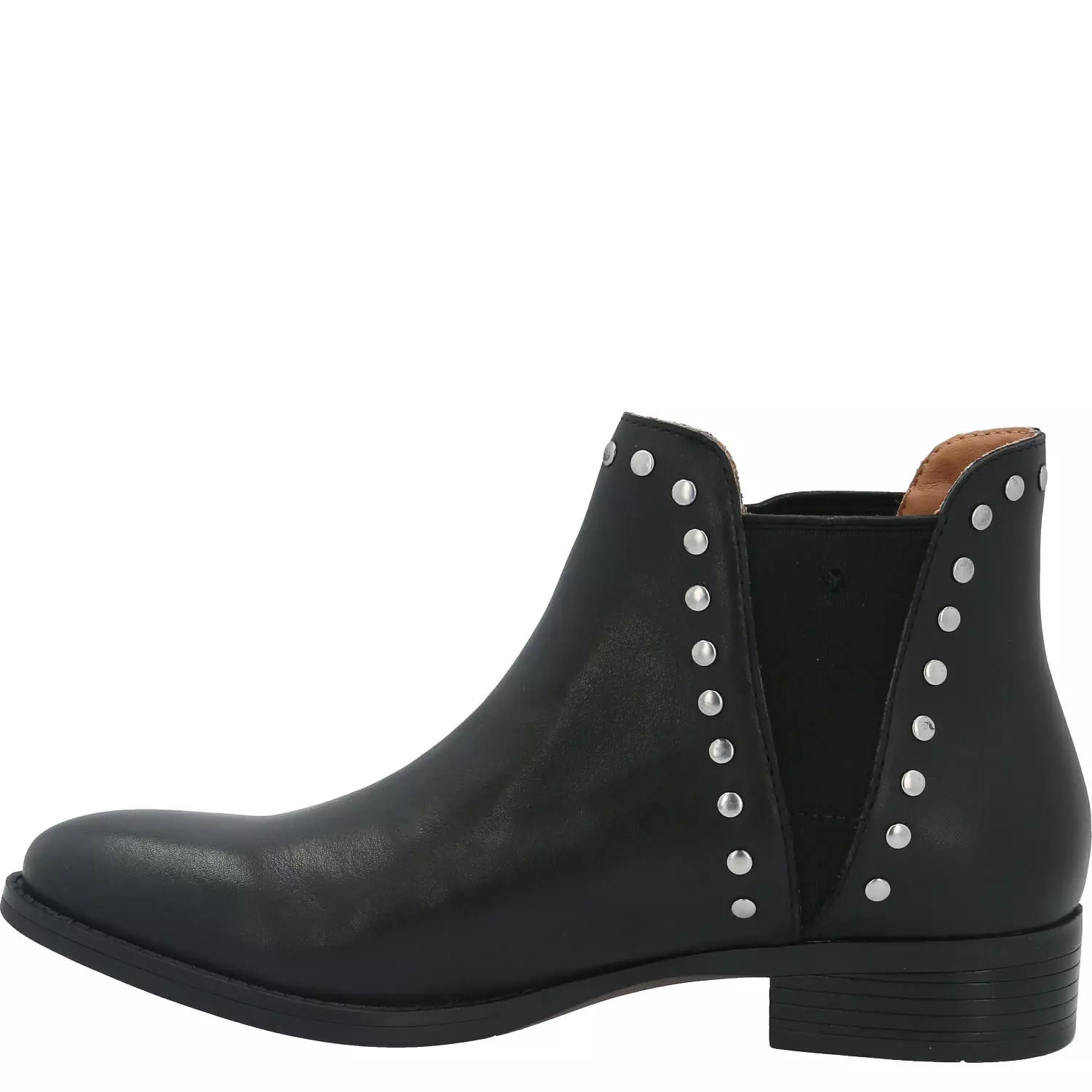 Botin Cuero Mujer Alva Negro-4