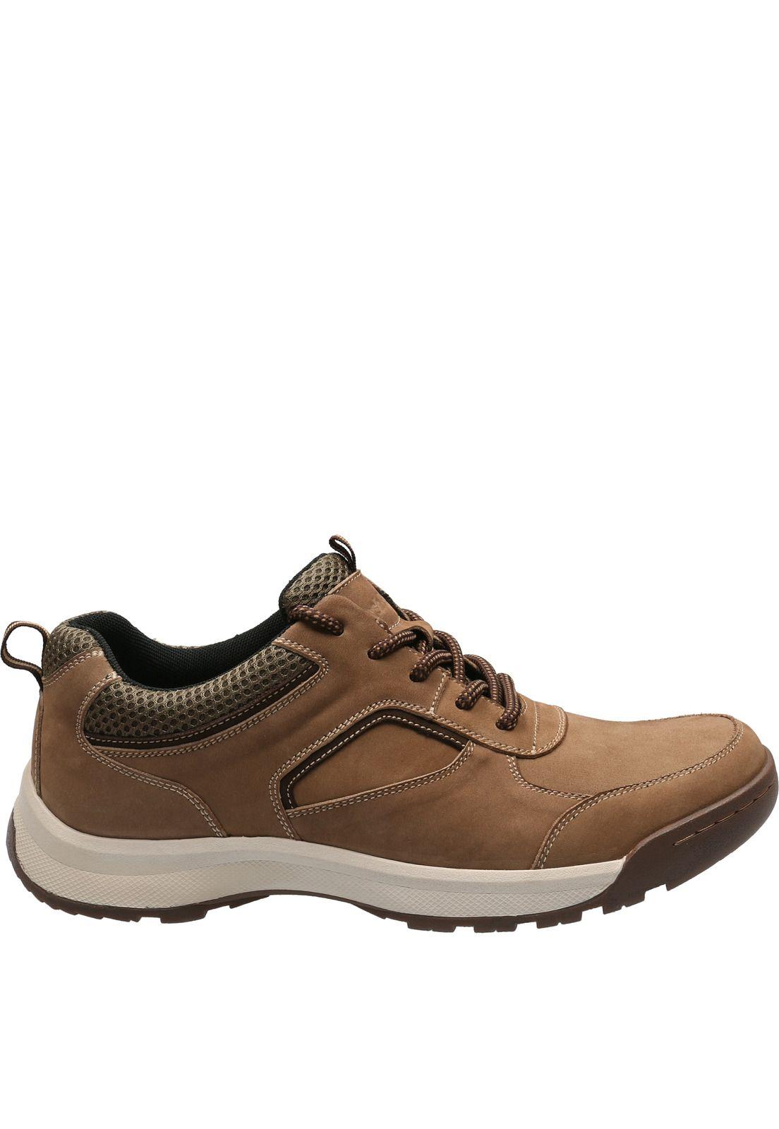 Zapato Cuero Hombre Rodamo Café-1