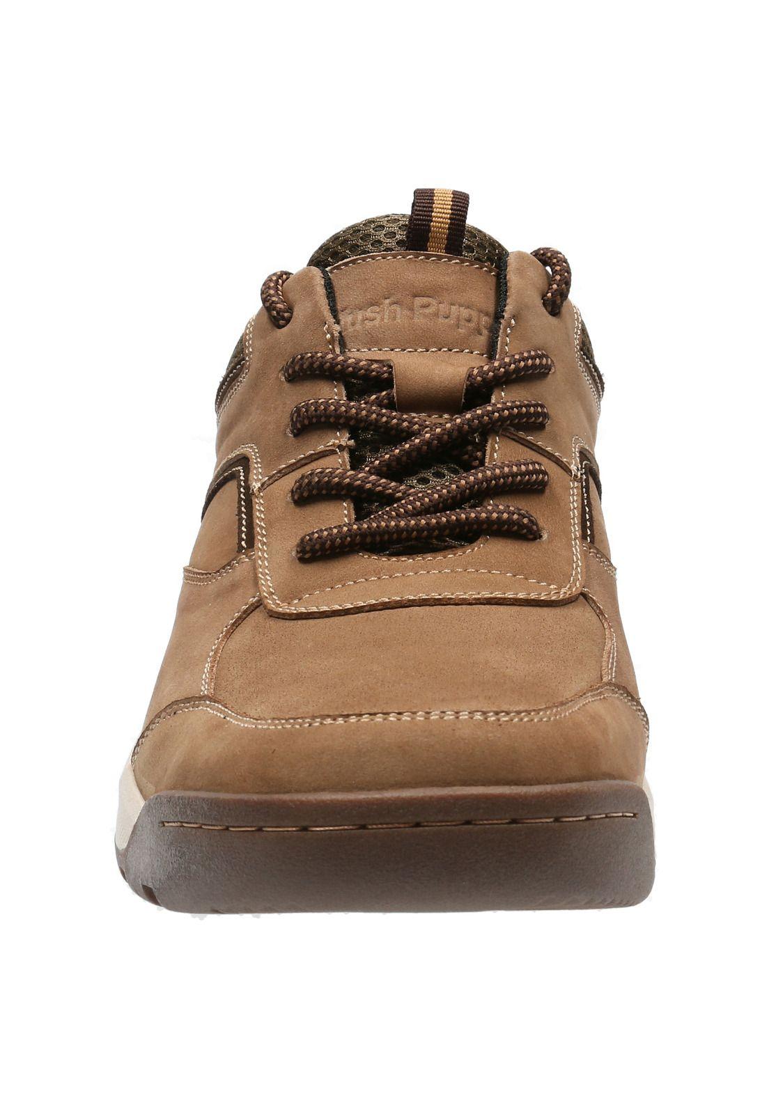 Zapato Cuero Hombre Rodamo Café-2