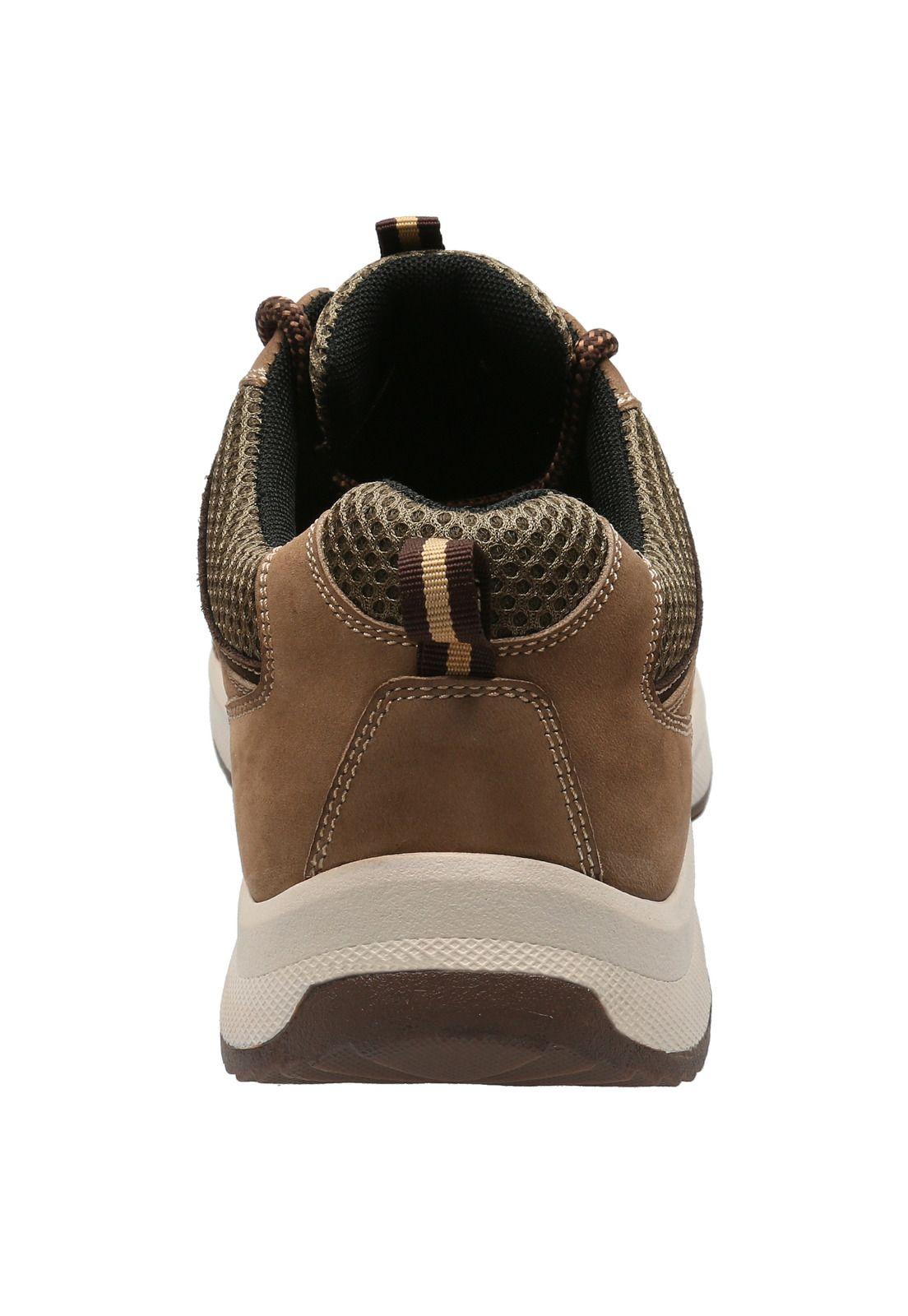 Zapato Cuero Hombre Rodamo Café-5