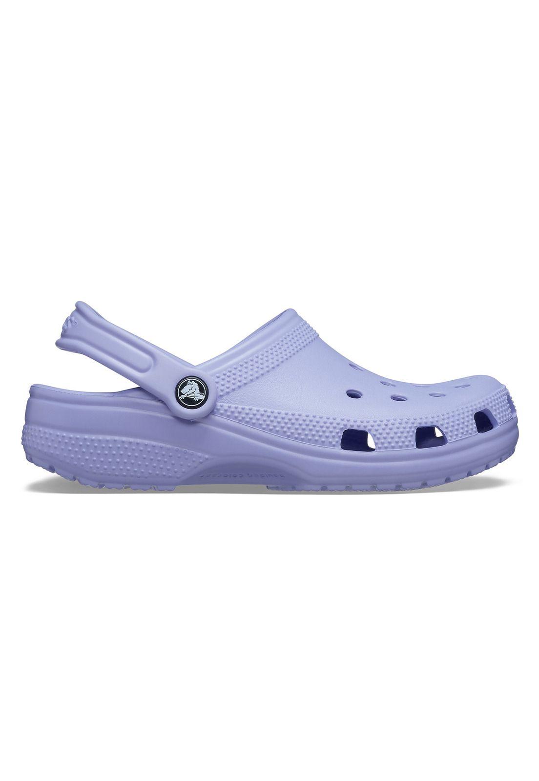 Zueco Crocs Mujer Classic Clog Morado-0