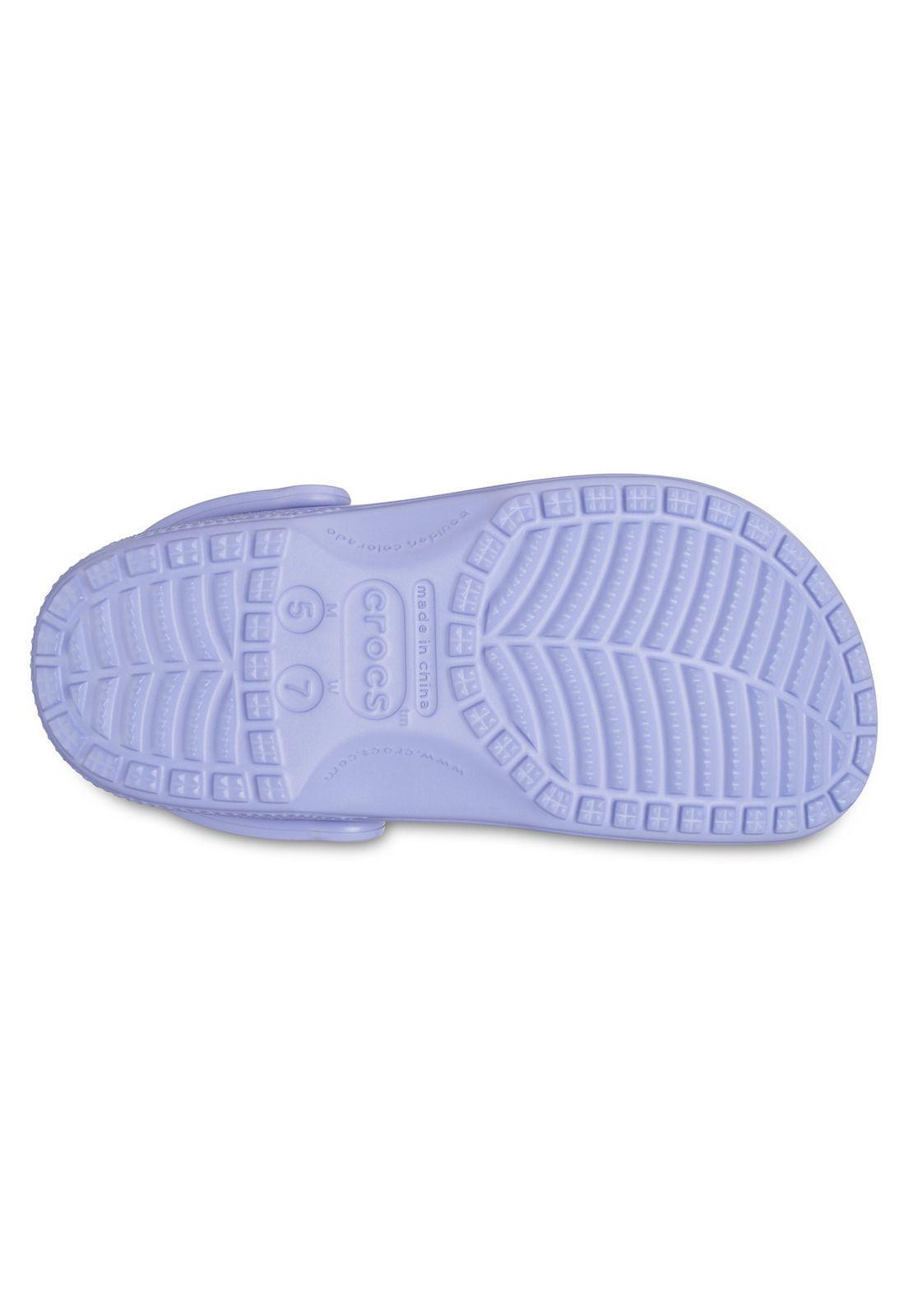 Zueco Crocs Mujer Classic Clog Morado-5