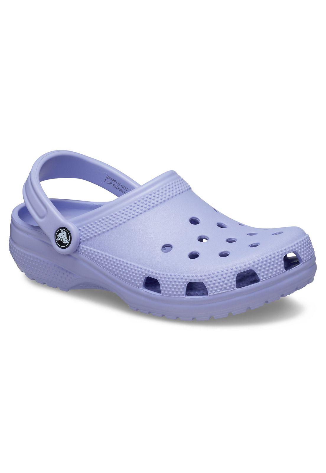 Zueco Crocs Mujer Classic Clog Morado-6