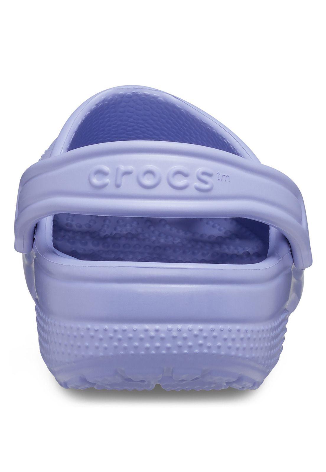 Zueco Crocs Mujer Classic Clog Morado-7