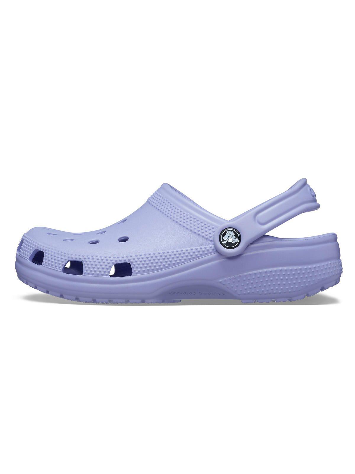 Zueco Crocs Mujer Classic Clog Morado-1