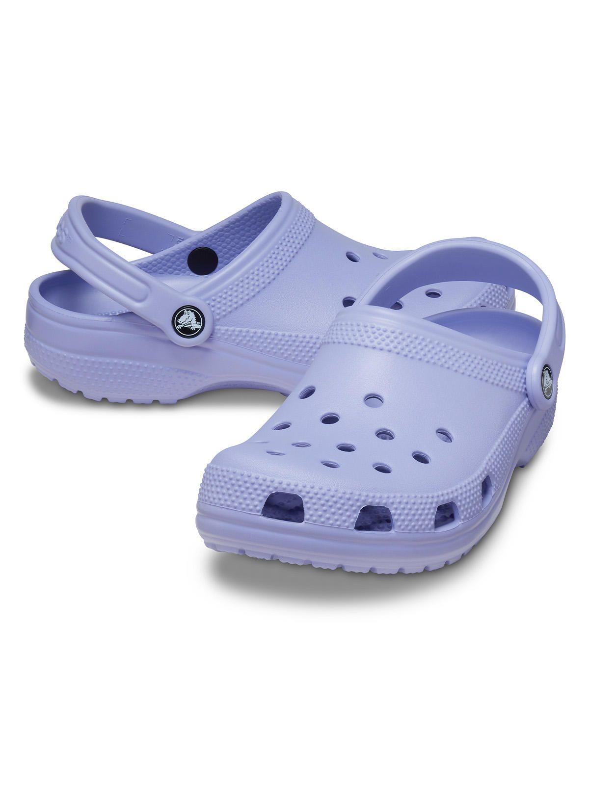 Zueco Crocs Mujer Classic Clog Morado-3
