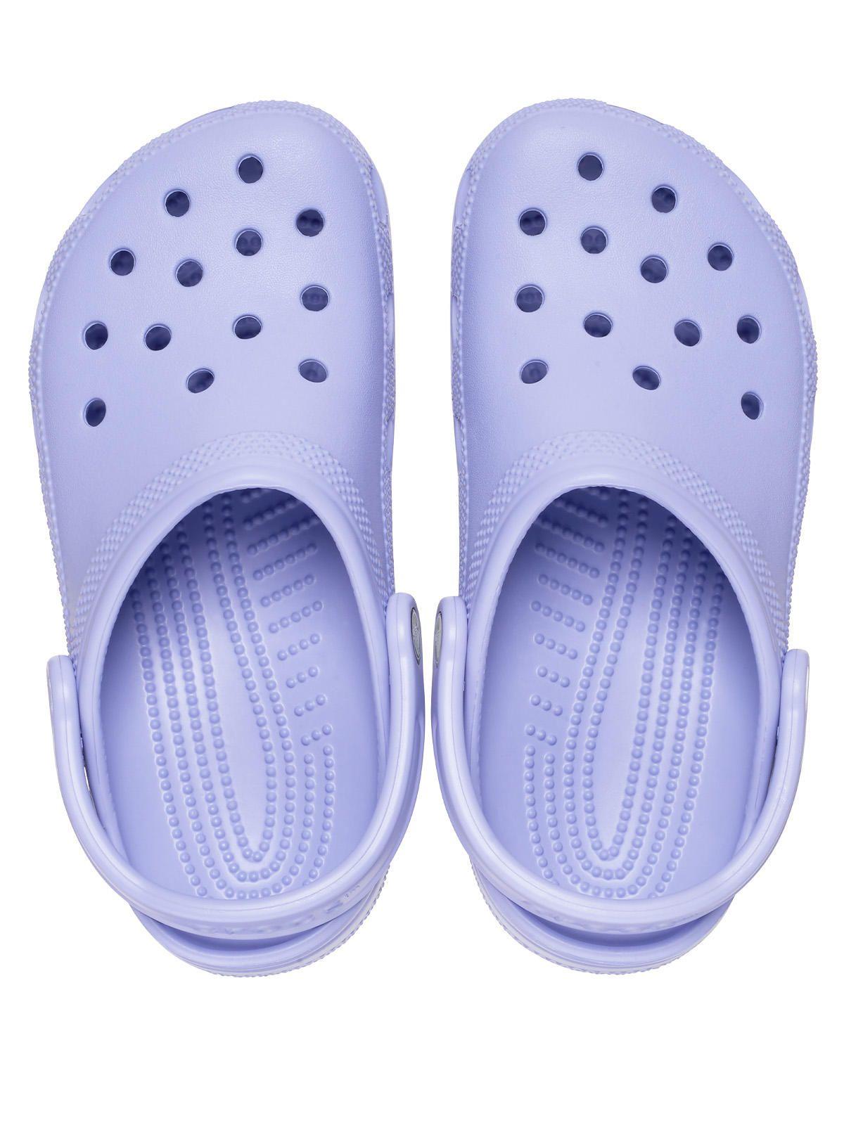 Zueco Crocs Mujer Classic Clog Morado-4