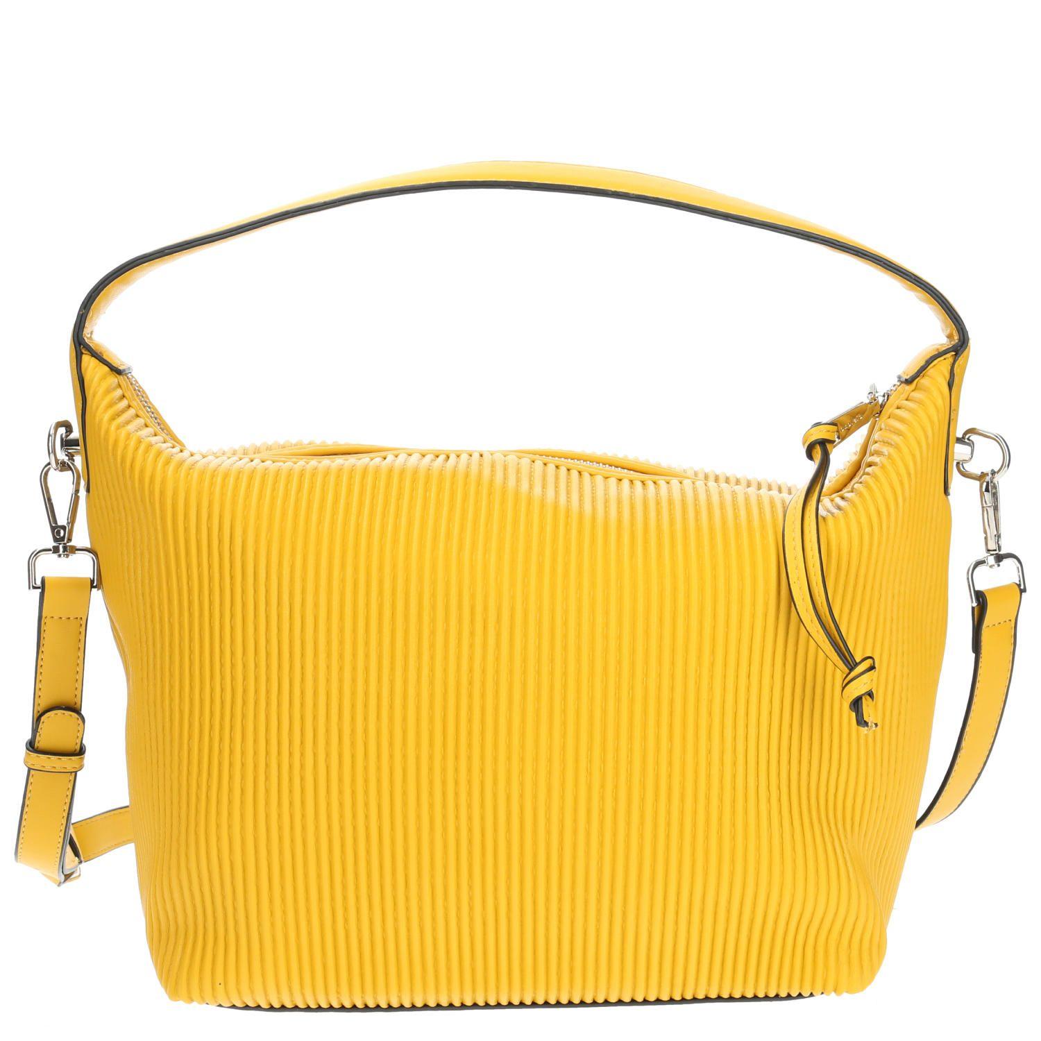 Cartera De Mano Casual Agea Hobo Amarillo Mujer-3