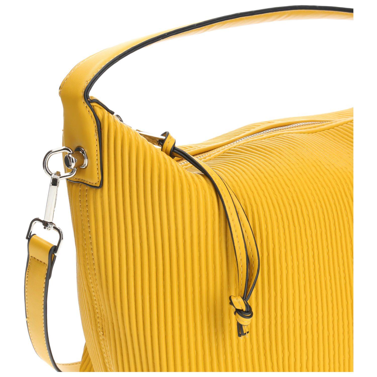 Cartera De Mano Casual Agea Hobo Amarillo Mujer-4