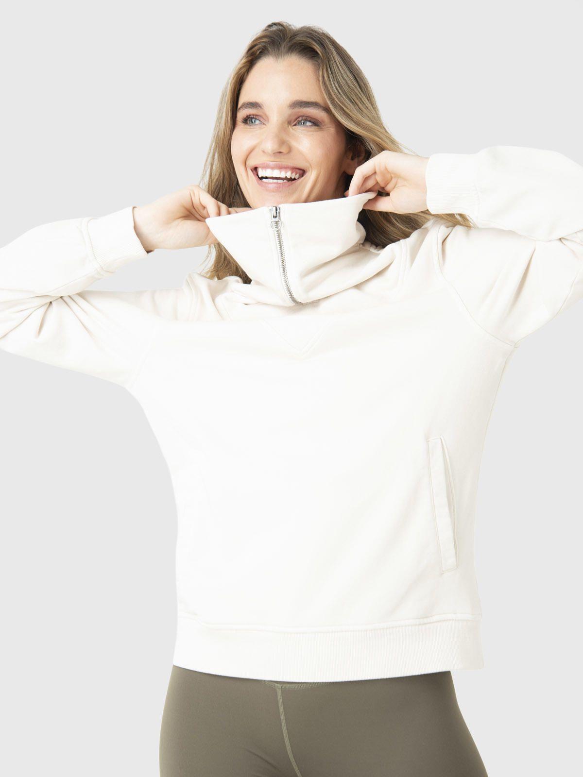 Polerón Mujer Cotton Dye Crudo-1