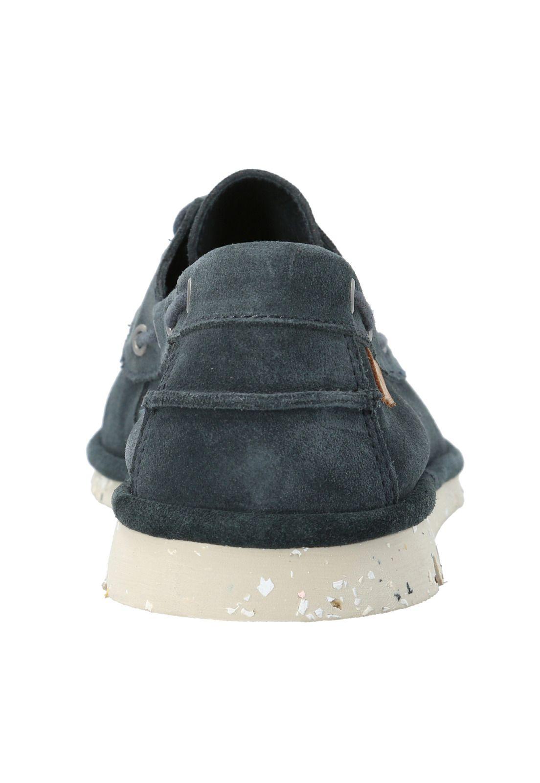 Mocasín Cuero Hombre Lisfan Azul -5