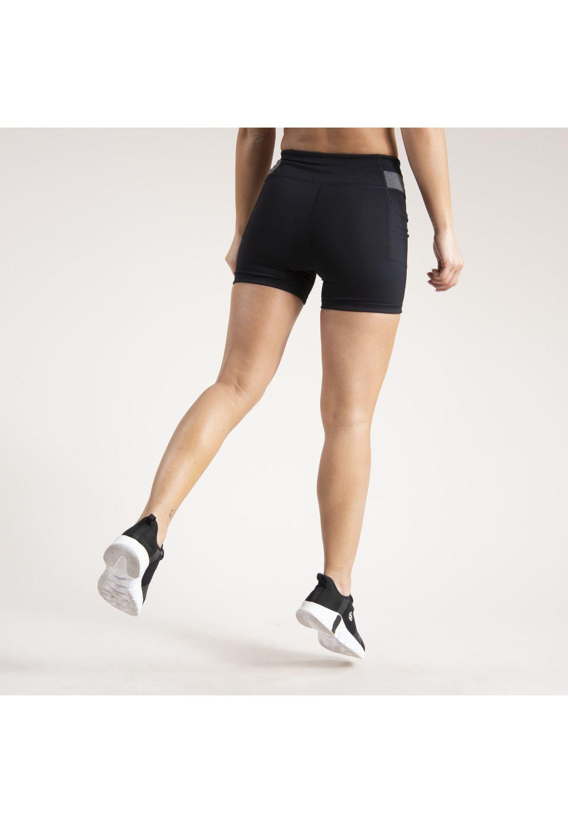 Calza Mujer Short Leg Tioga Negro-2