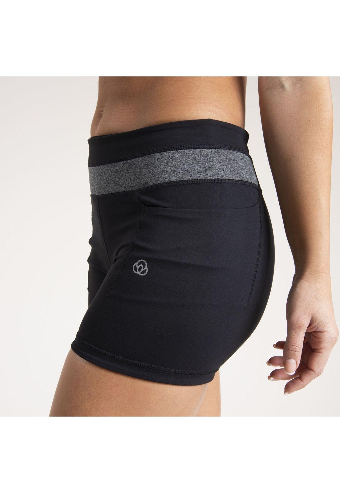 Calza Mujer Short Leg Tioga Negro-3