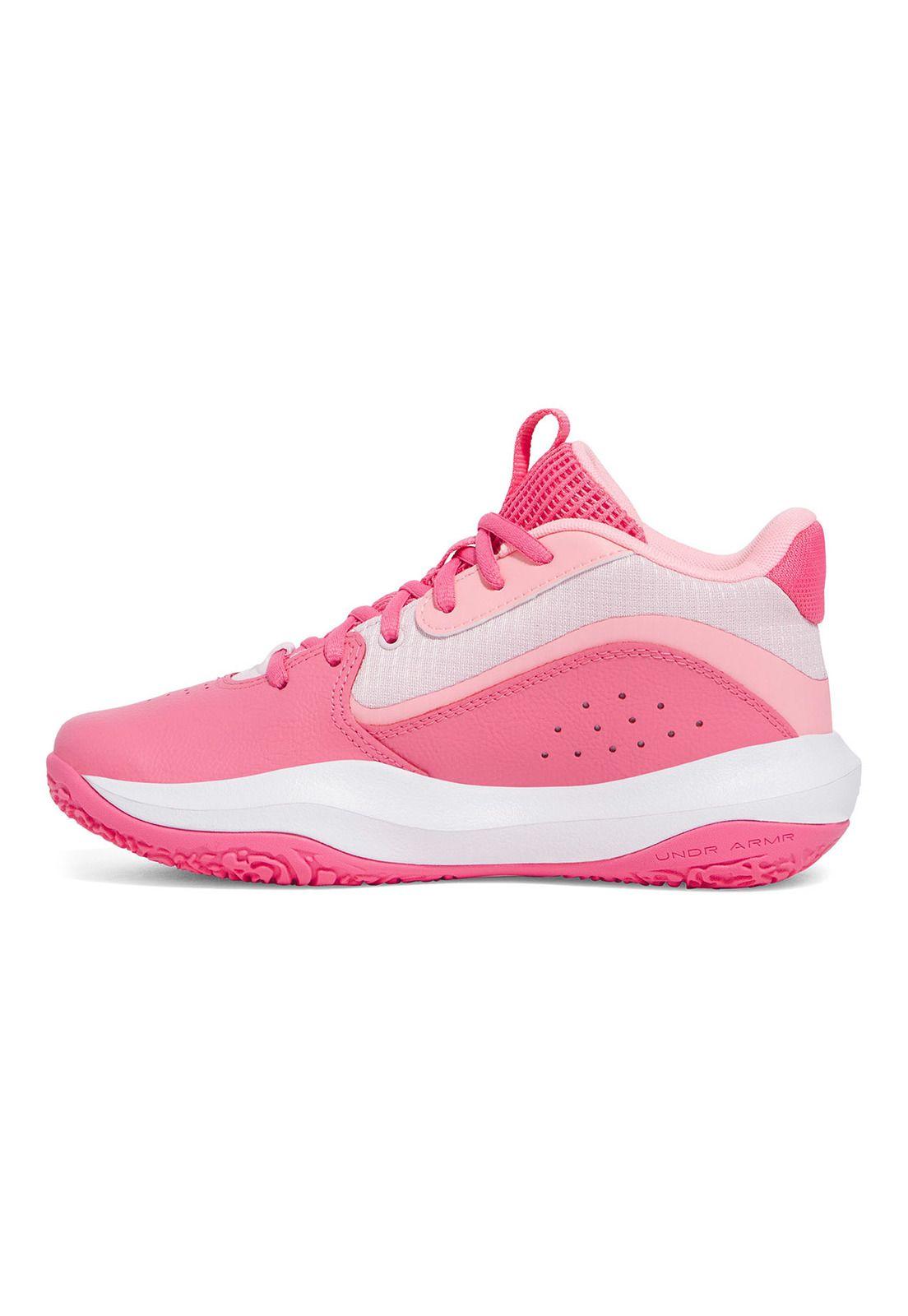 Zapatillas Lockdown 7 basket niños rosado-1